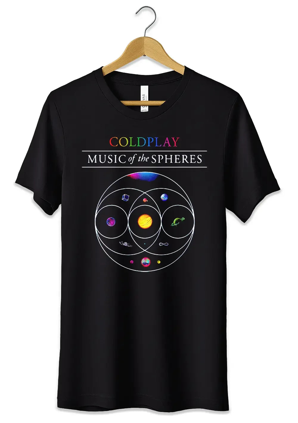 T-Shirt Maglietta Coldplay Music Of The Spheres - STREET STYLE