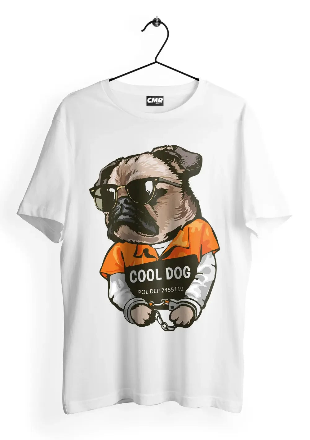 T-Shirt Maglietta Cool Dog Urban Oversize - STREET STYLE