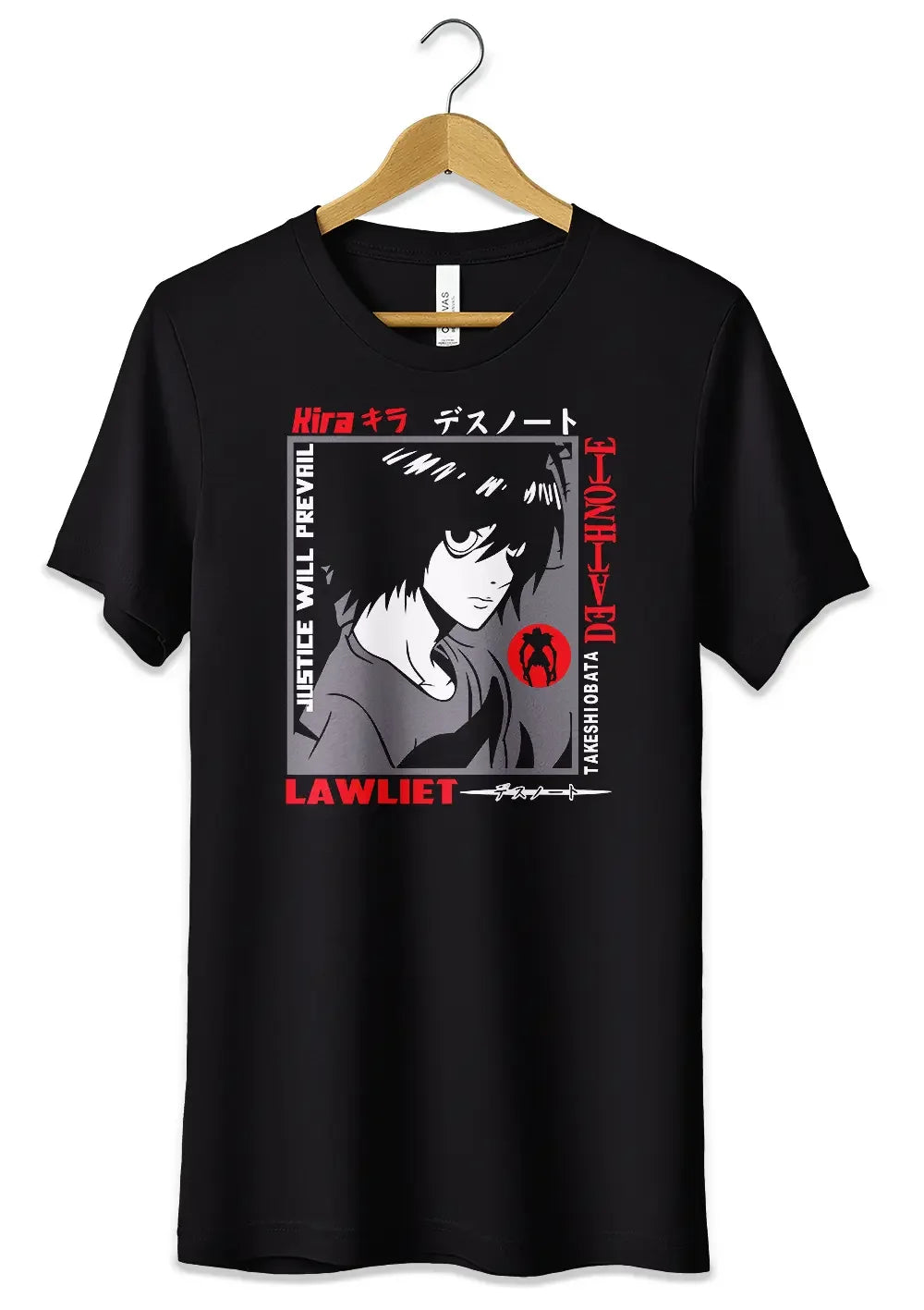 T-Shirt Maglietta Death Note Anime Takeshi Obata - STREET STYLE