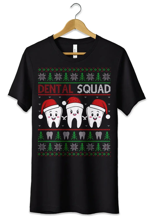 T-Shirt Maglietta Natale Ironica Dental Squad - STREET STYLE