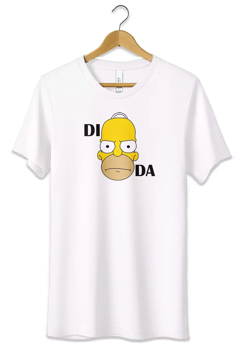 T-Shirt Homer Simpson Maglietta Blasfema Rebus DI HOMER DA 100% Cotone - STREET STYLE