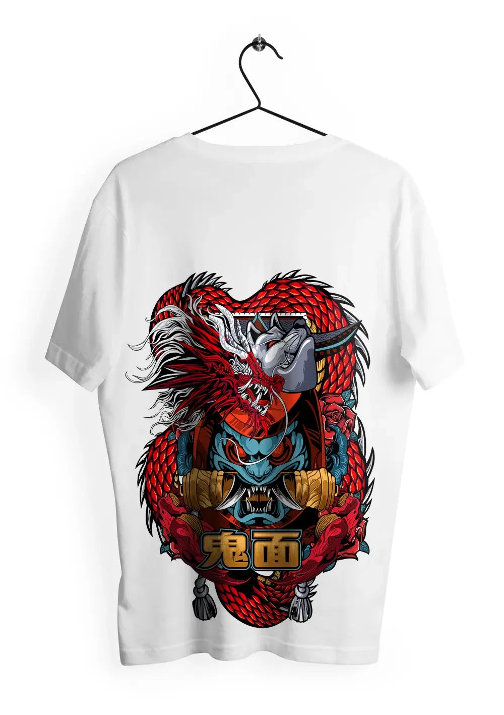 T-Shirt Maglietta Dragone Giapponese Tribale Urban Style - STREET STYLE