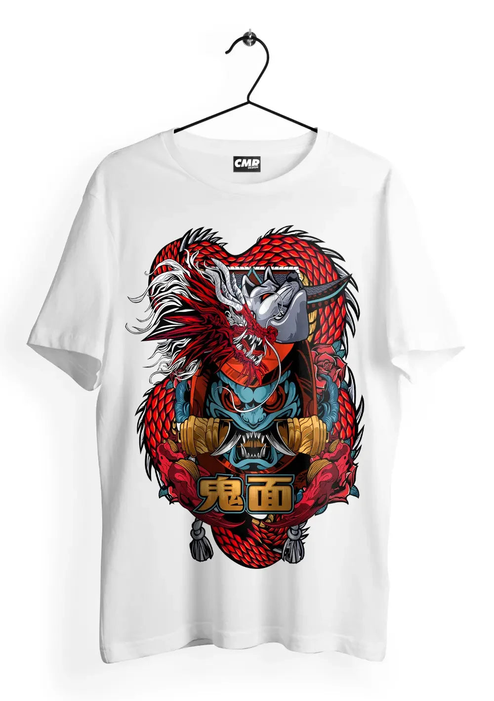 T-Shirt Maglietta Dragone Giapponese Tribale Urban Style - STREET STYLE