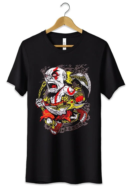 T-Shirt Maglietta Kratos Jigsaw Style - STREET STYLE