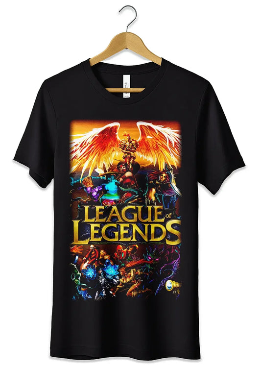 T-Shirt Maglietta League of Legends Gamer Nerd - STREET STYLE