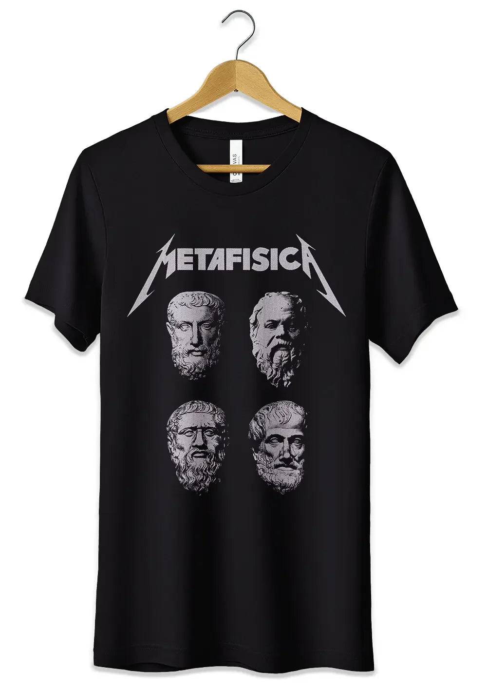 T-Shirt Maglietta Metafisica Parodia Divertente Metallica - STREET STYLE