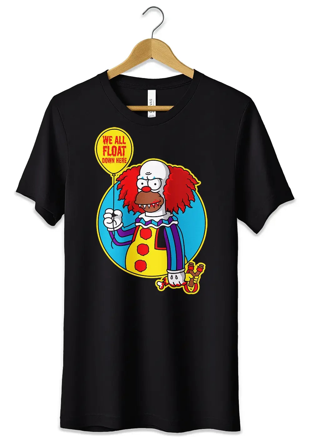 T-Shirt Maglietta Pennywise Homer Divertente - STREET STYLE