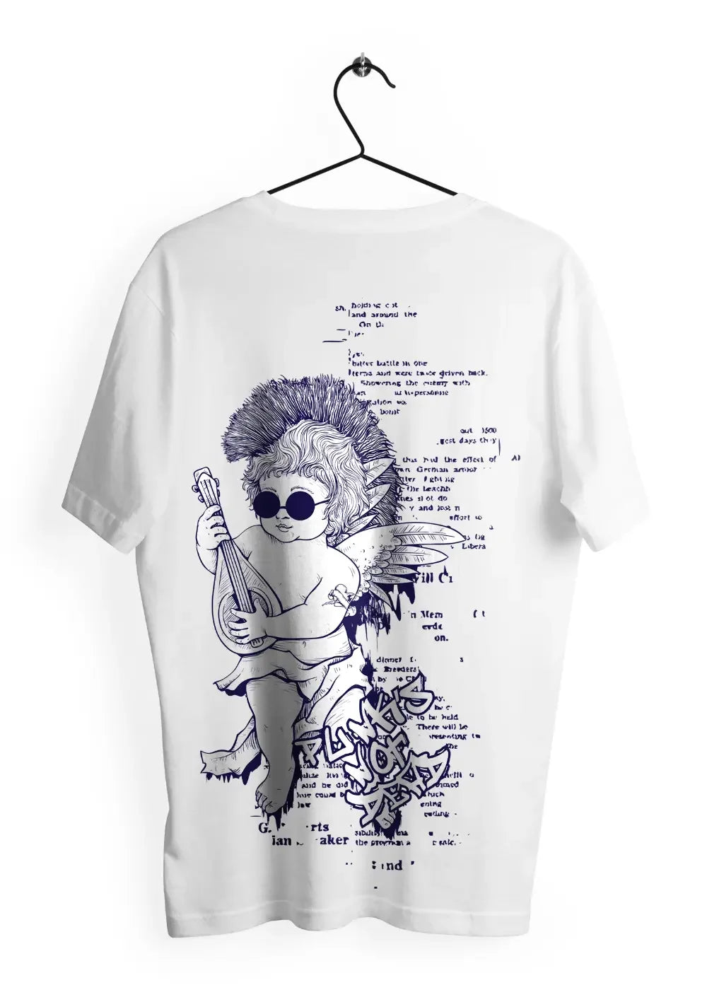 T-Shirt Maglietta Punk Angel Urban Style Unisex - STREET STYLE