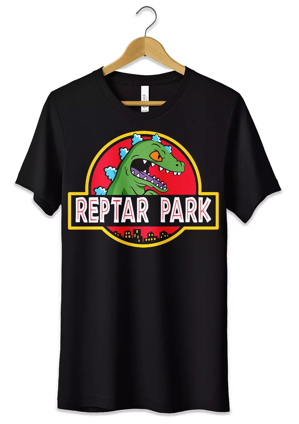 T-Shirt Maglietta Reptar Park Parodia Jurassic Park - STREET STYLE