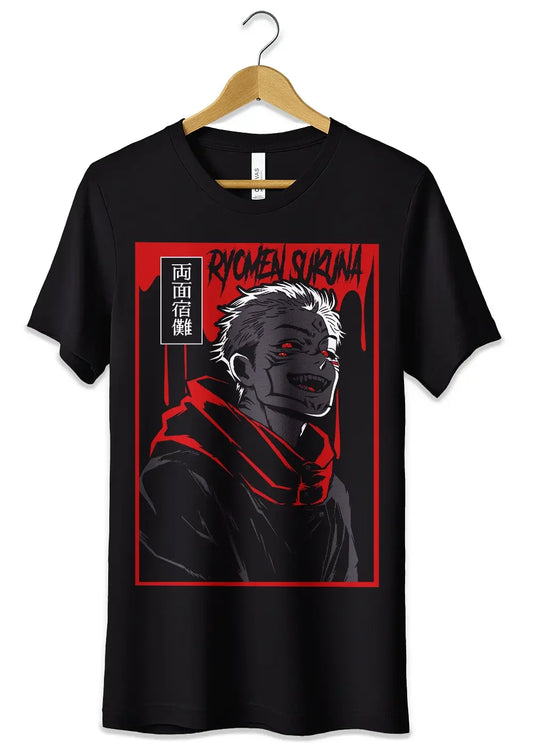 T-Shirt Maglietta Anime Jujutsu Kaisen Ryomen Sukuna - STREET STYLE