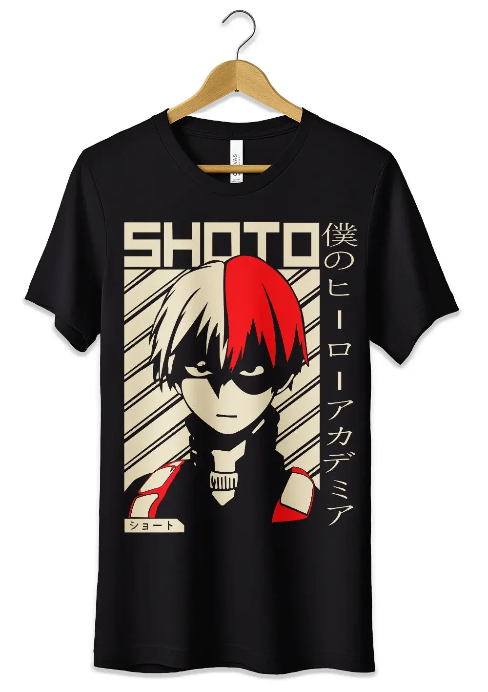 T-Shirt Maglietta Shoto My Hero Academia Anime Fans - STREET STYLE