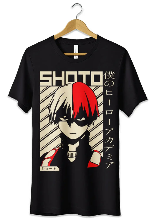 T-Shirt Maglietta Shoto My Hero Academia Anime Fans - STREET STYLE