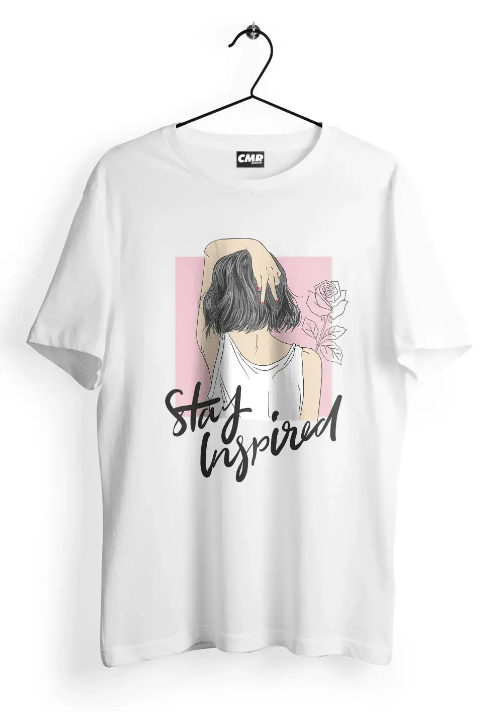 T-Shirt Maglietta Stay Inspired Urban Oversize - STREET STYLE