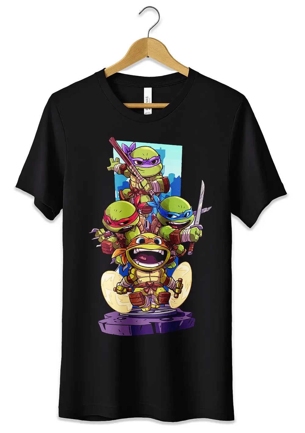 T-Shirt Maglietta Tartarughe Ninja Cartoons Style - STREET STYLE