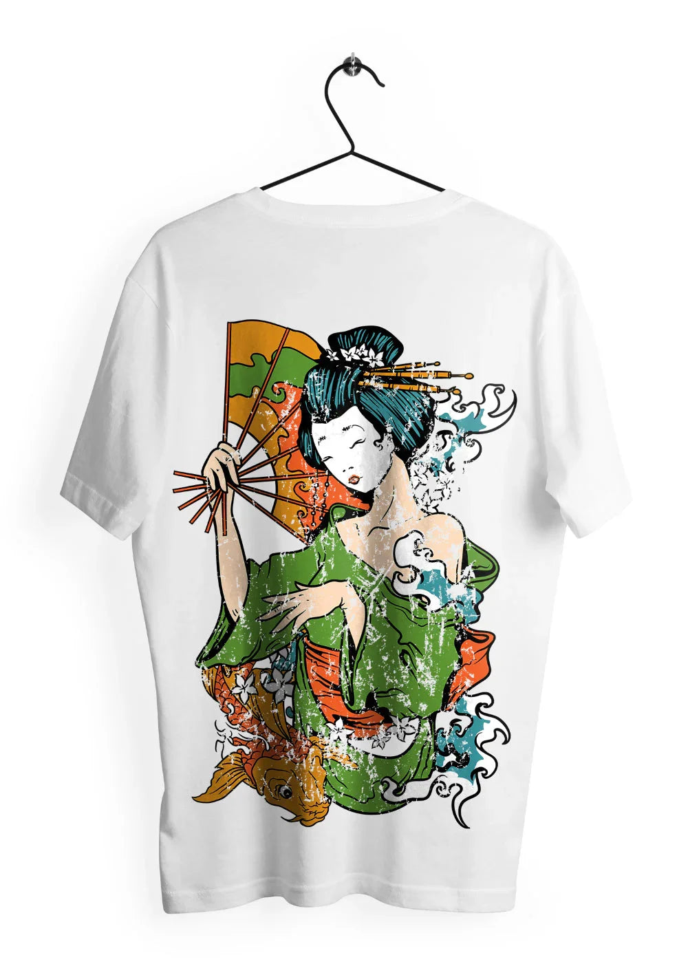 T-Shirt Maglietta Geisha Giapponese Urban Style - STREET STYLE