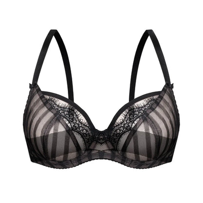 Sheer Soft Full Figure Underwire Bra Stefani - STREET STYLE