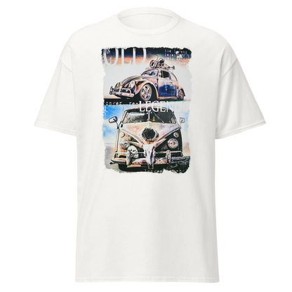 T-shirt Uomo 'Wild Legend' con Stampa Auto d'Epoca VW 10124 - STREET STYLE