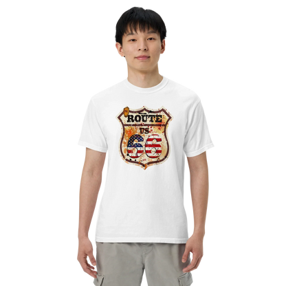 T-shirt Vintage Route 66 - Stile On The Road Americano 12066-5 - STREET STYLE