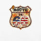 T-shirt Vintage Route 66 - Stile On The Road Americano 12066-5 - STREET STYLE
