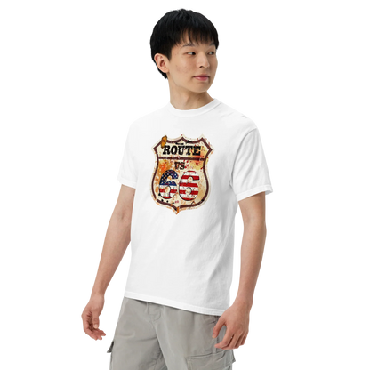 T-shirt Vintage Route 66 - Stile On The Road Americano 12066-5 - STREET STYLE