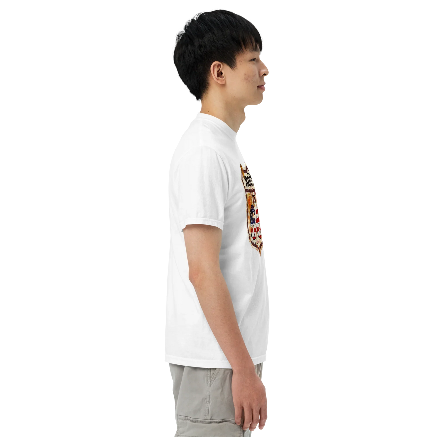 T-shirt Vintage Route 66 - Stile On The Road Americano 12066-5 - STREET STYLE