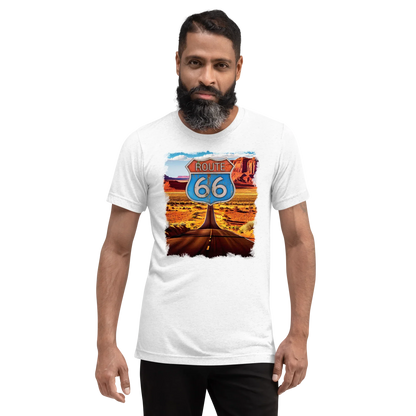 T-shirt Vintage Route 66 - Il Sogno Americano On The Road - STREET STYLE