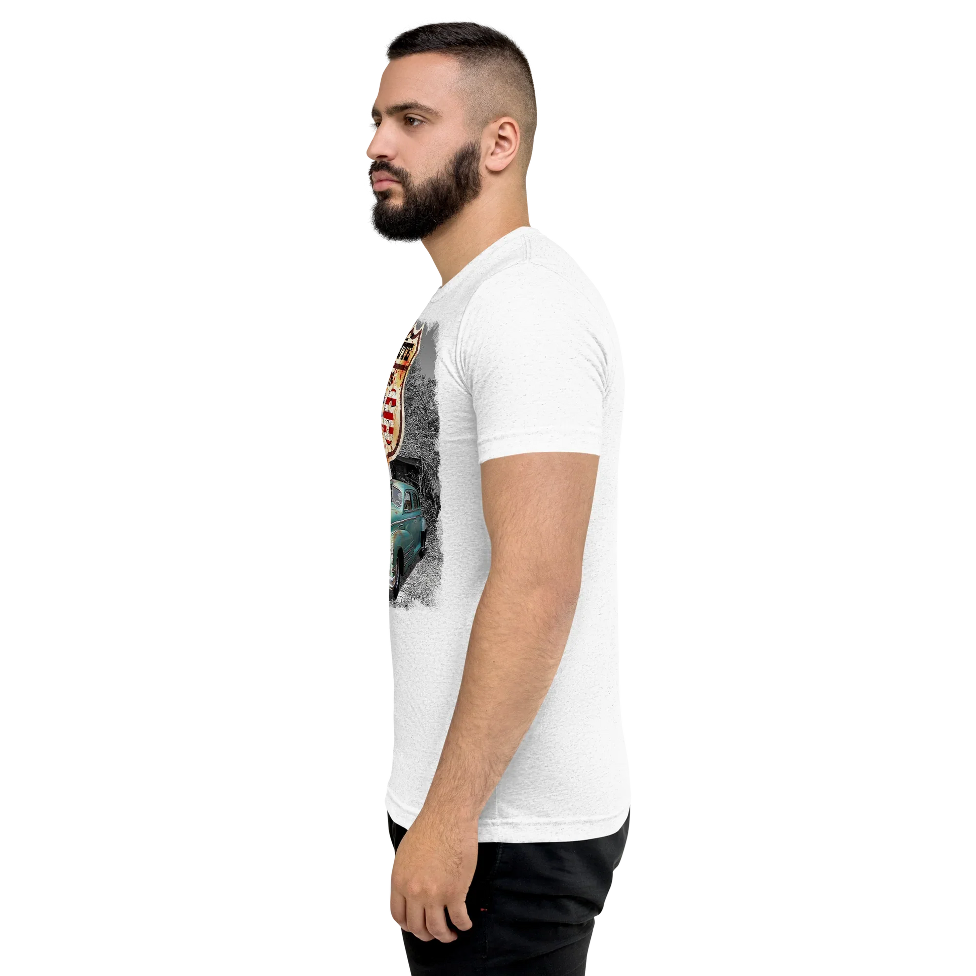 T-shirt Vintage Route 66 - Sogno Americano On The Road - STREET STYLE