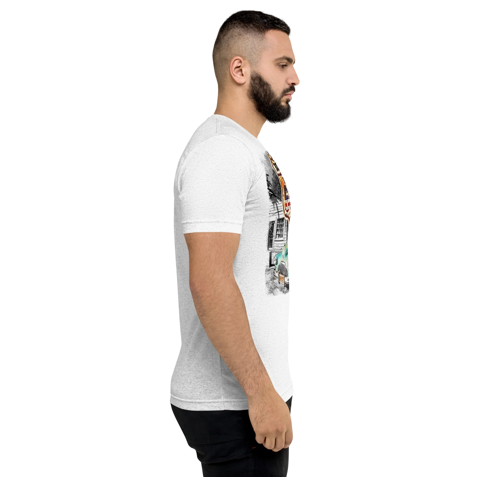 T-shirt Vintage Route 66 - Sogno Americano On The Road - STREET STYLE