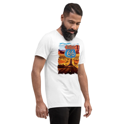 T-shirt Vintage Route 66 - Il Sogno Americano On The Road - STREET STYLE