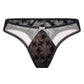Sheer Velvet Thong Panty Zoe - STREET STYLE
