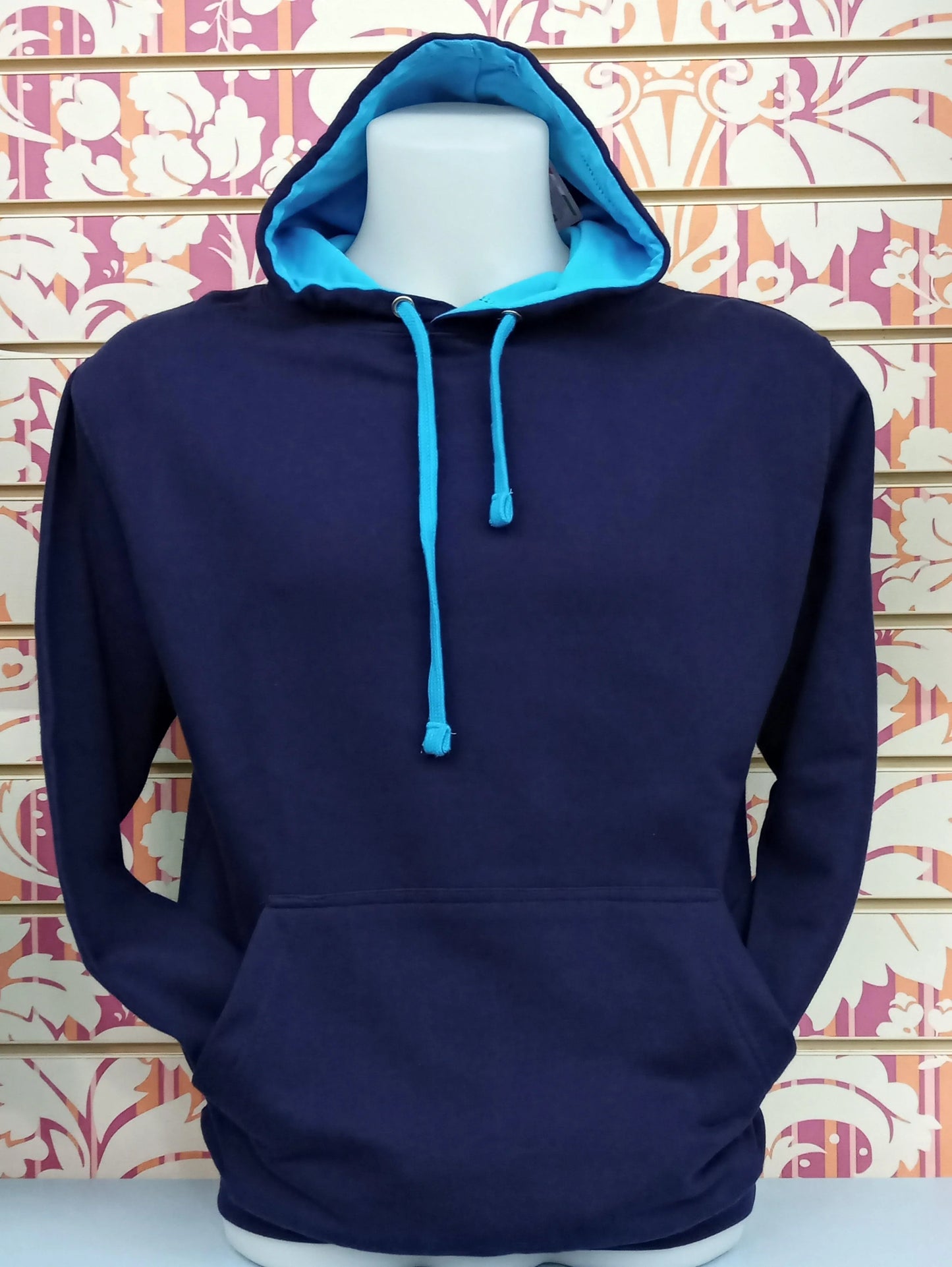 9042 HEAVEN AND HELL COL. BLU NAVY - Felpa UNISEX College - AWDis - STREET STYLE