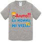 Aiuto la Nonna MI Vizia - T-shirt per Bambino/a Mod. Baby & Kid Da 0 a 8 anni - STREET STYLE
