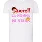 Aiuto la Nonna mi Vizia T-shirt solo da femmina Mod. Slim - STREET STYLE