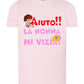 Aiuto la Nonna mi Vizia T-shirt solo da femmina Mod. Slim - STREET STYLE