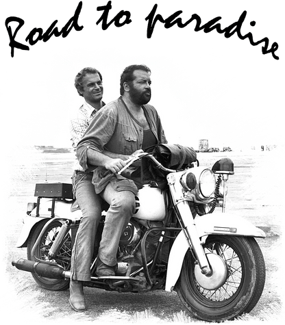 Bud Spencer & Terence Hill attore famoso the legend Banana joe - STREET STYLE