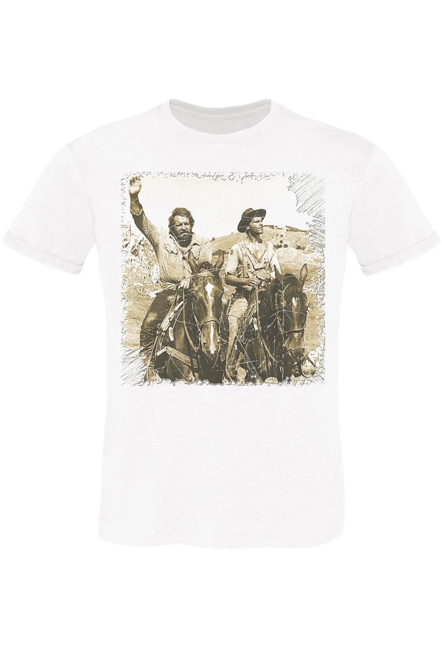 Bud Spencer & Terence Hill T-shirt Uomo 100% Cotone - STREET STYLE