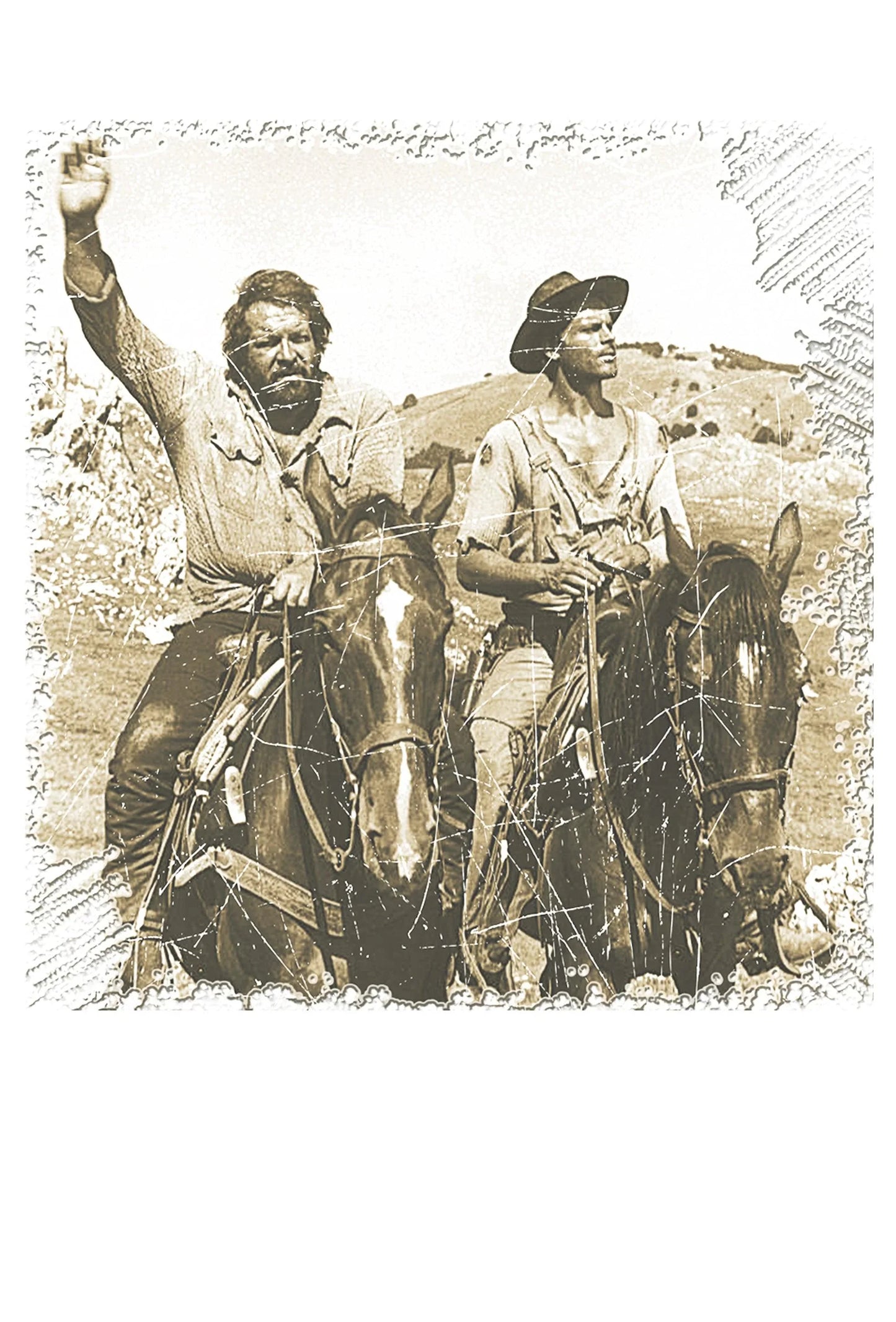 Bud Spencer & Terence Hill T-shirt Uomo 100% Cotone - STREET STYLE
