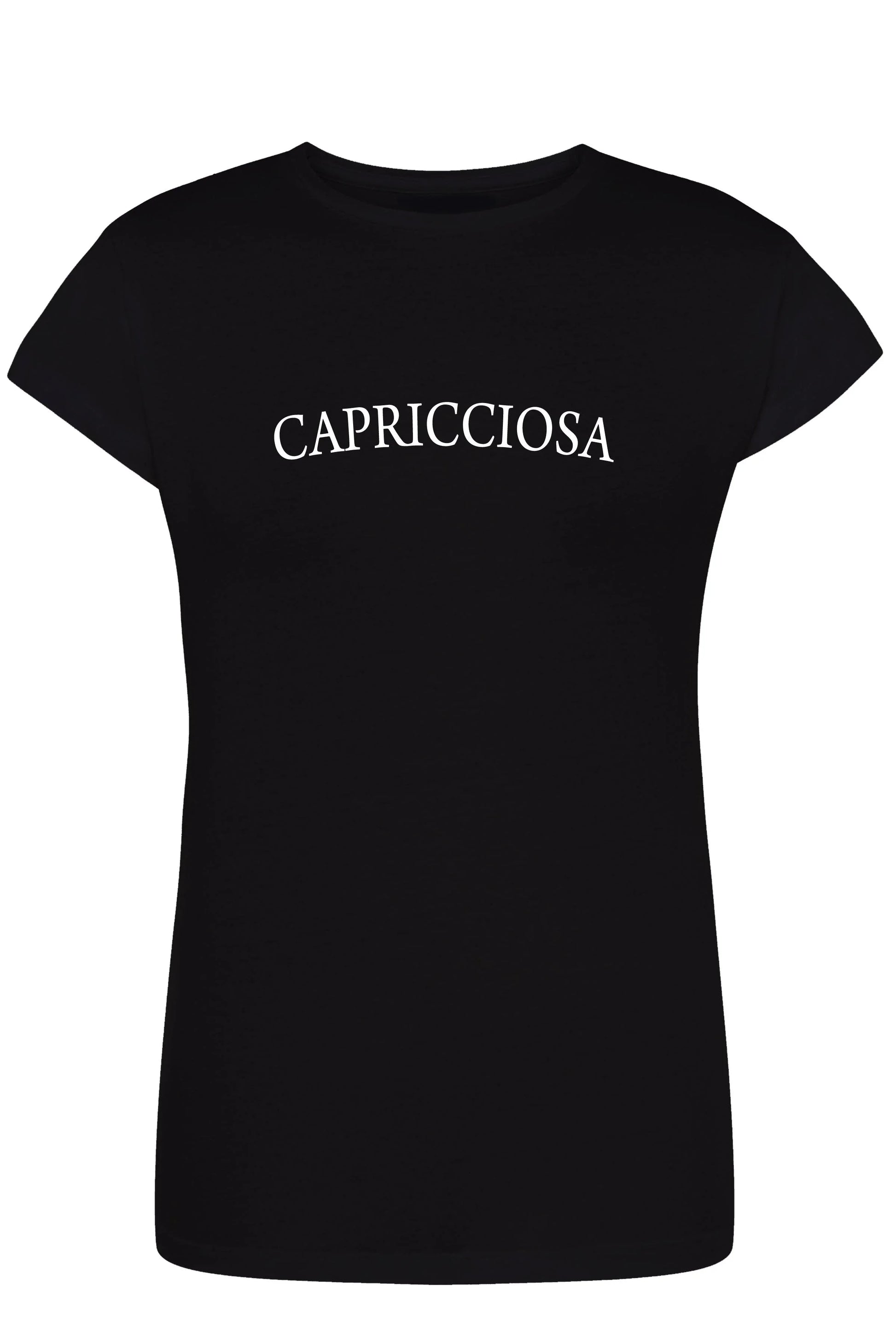 Capricciosa 3412 Solo Parole Lady Donna 100% Cotone Pettinato - STREET STYLE