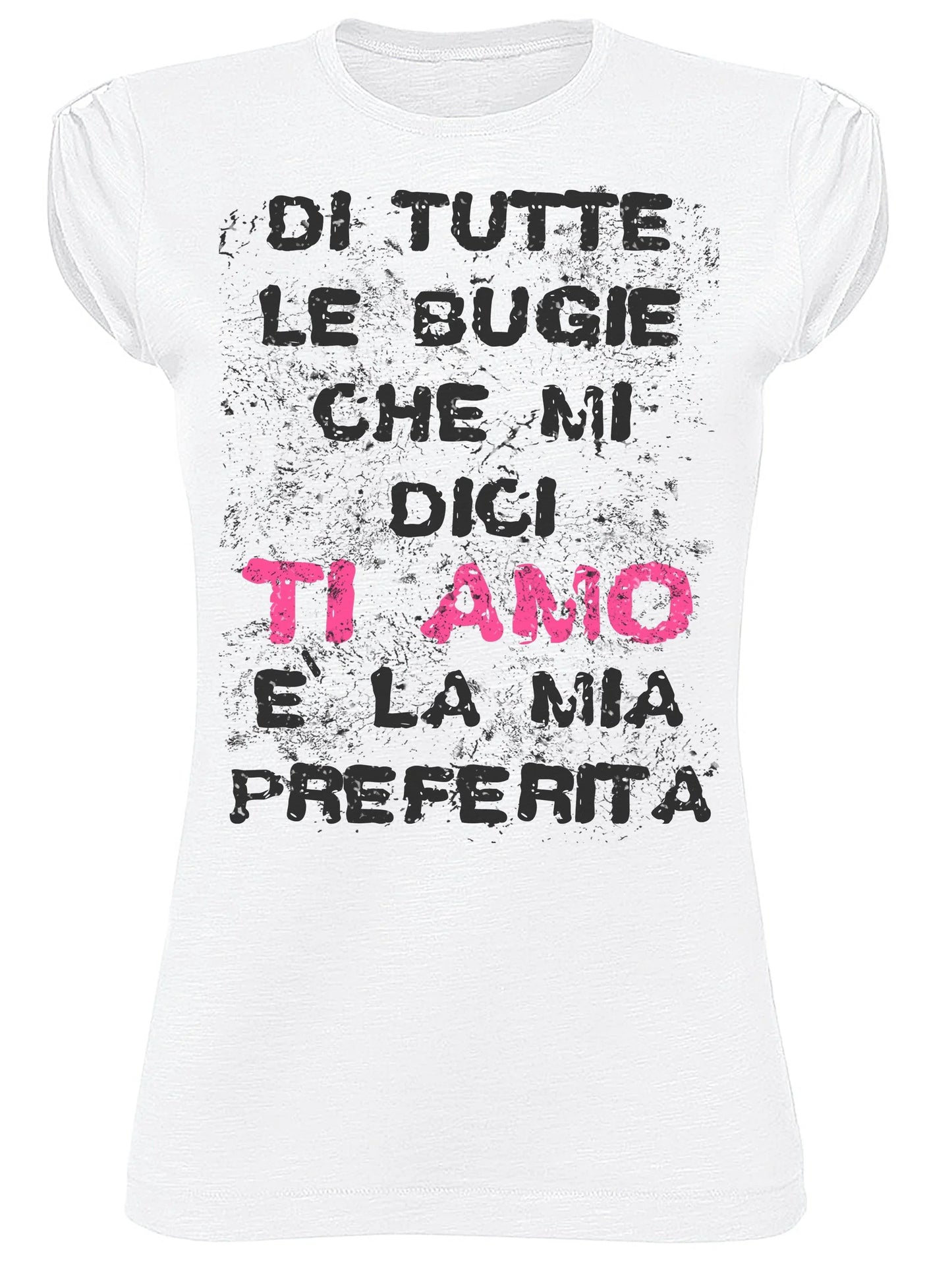 T-shirt Donna Slub 'Ti Amo' - STREET STYLE - STREET STYLE