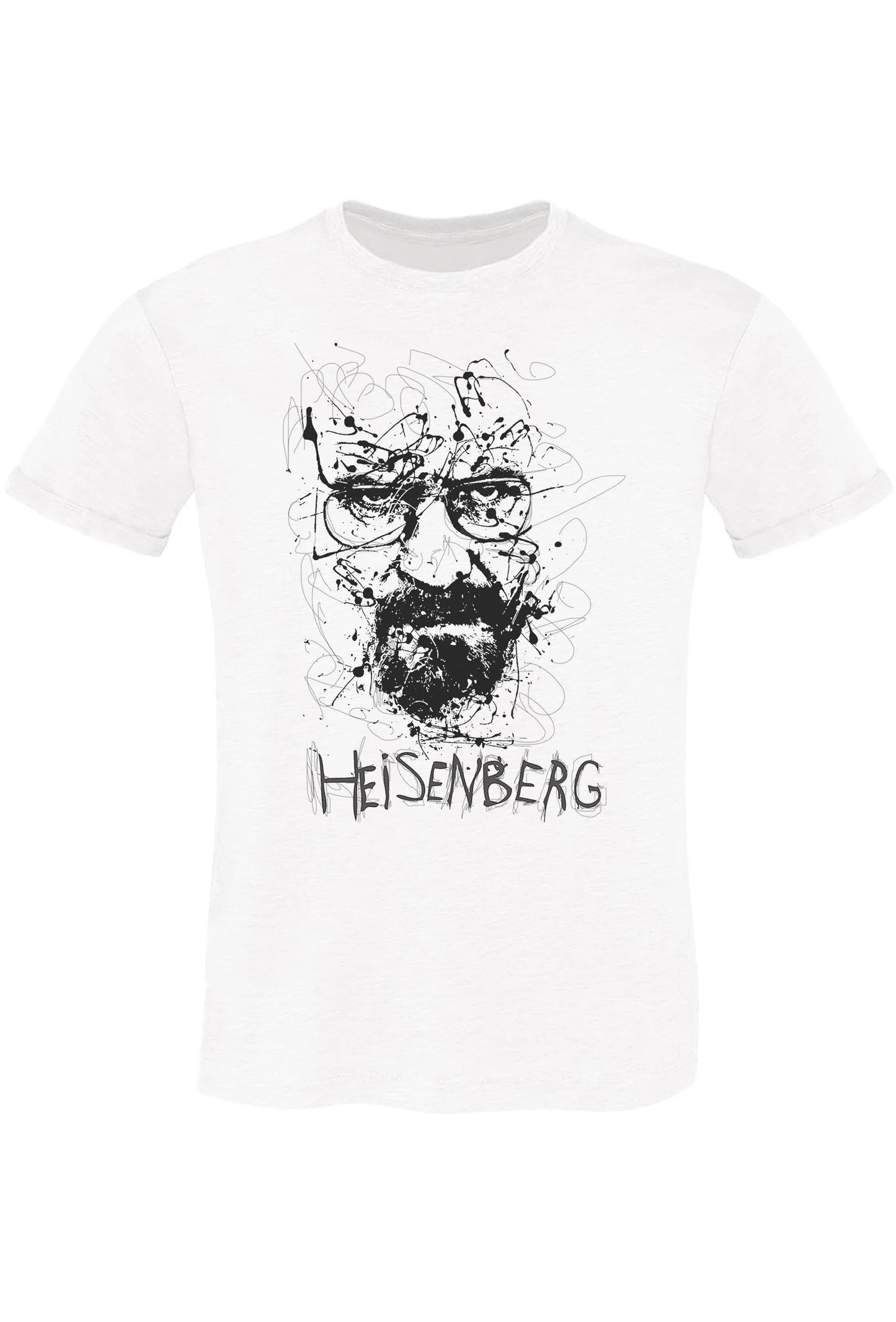 Heisenberg Stilizzato T-Shirt Uomo 100% Cotone - STREET STYLE