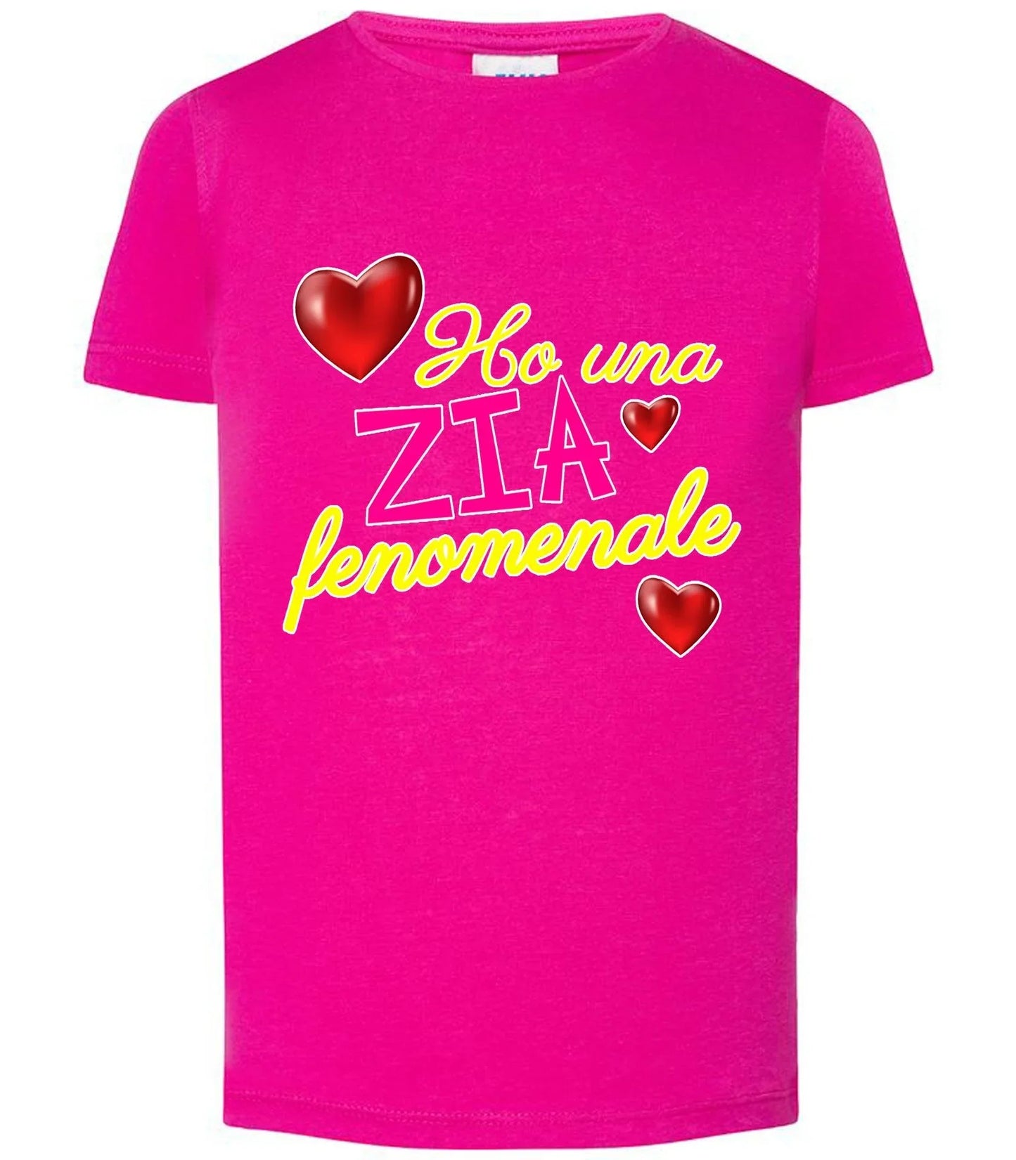 Ho Una Zia Fenomenale T-shirt solo da femmina Mod. Slim - STREET STYLE