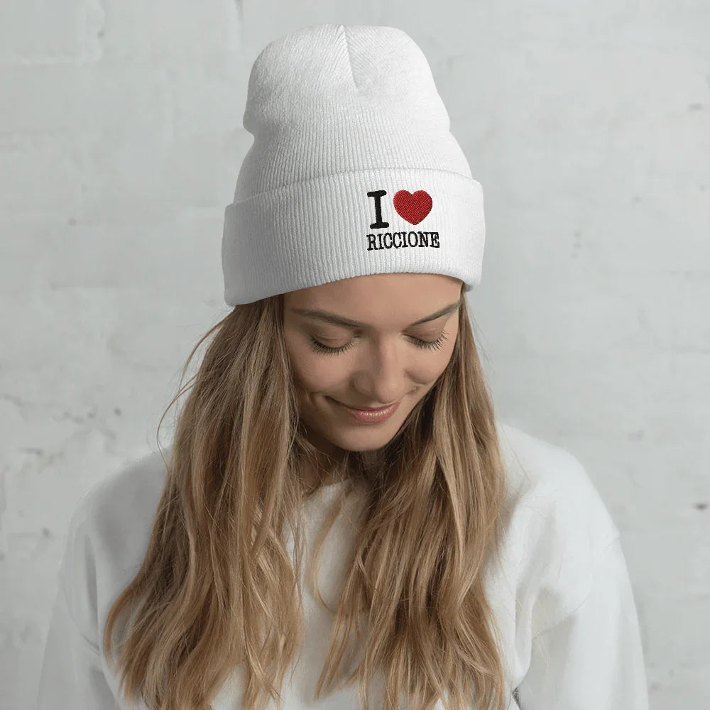 I LOVE RICCIONE Cuffed Beanie - STREET STYLE