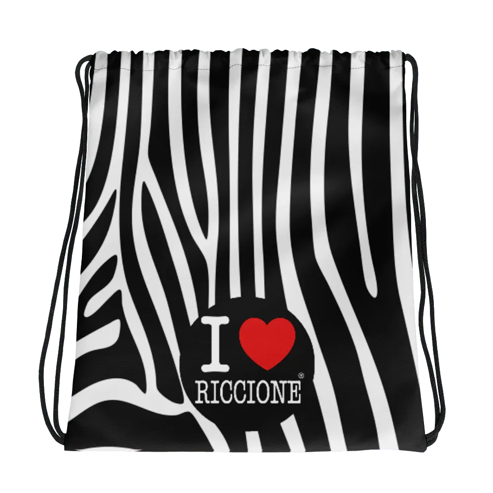 I LOVE RICCIONE Drawstring bag - STREET STYLE