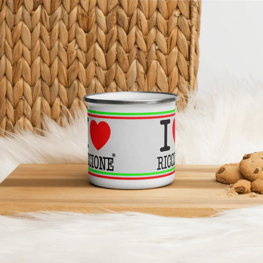 I LOVE RICCIONE Enamel Mug - STREET STYLE