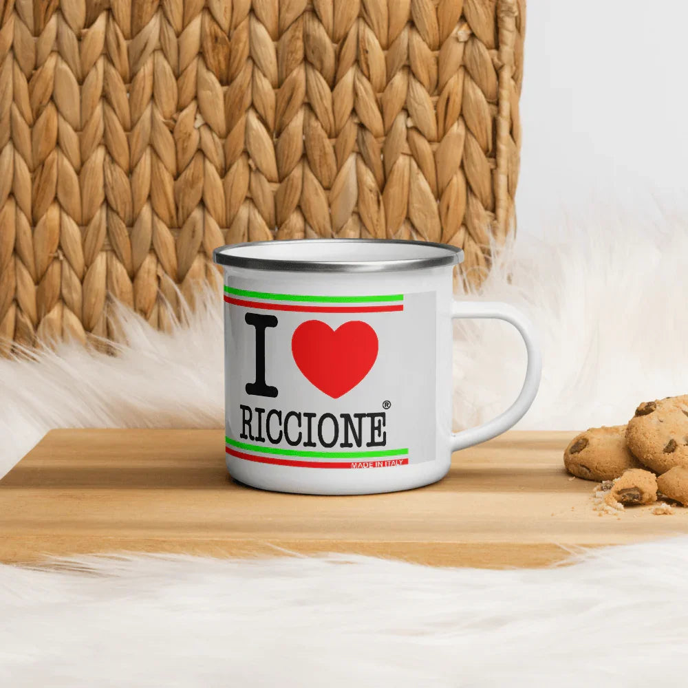I LOVE RICCIONE Enamel Mug - STREET STYLE