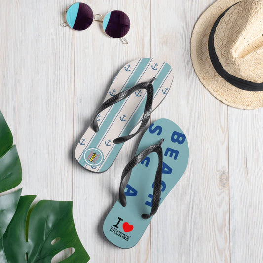 I LOVE RICCIONE Flip-Flops - STREET STYLE