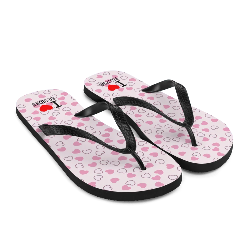 I LOVE RICCIONE Flip-Flops - STREET STYLE