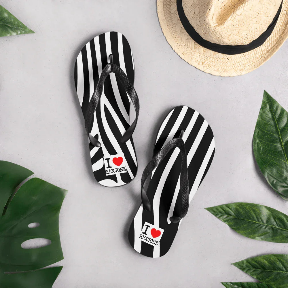 I LOVE RICCIONE Flip-Flops - STREET STYLE