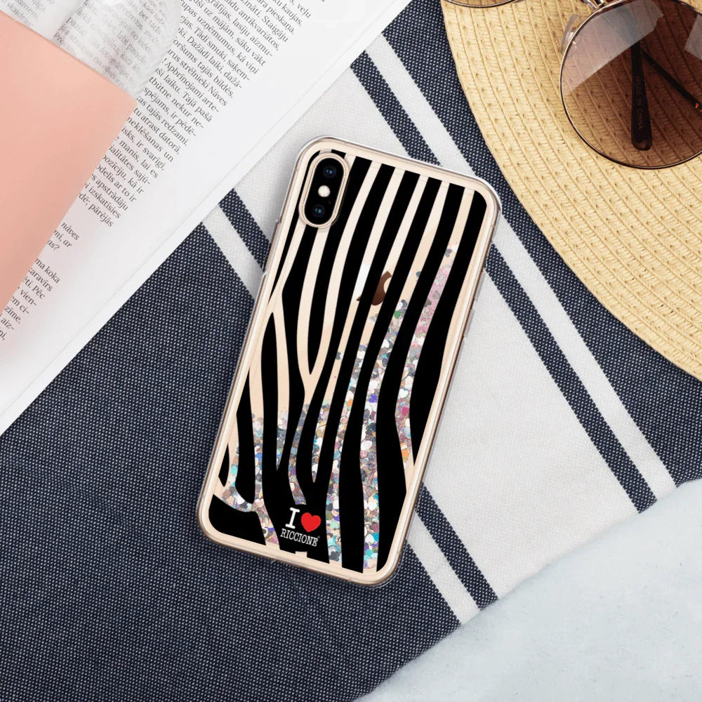 I LOVE RICCIONE Liquid Glitter Phone Case - STREET STYLE