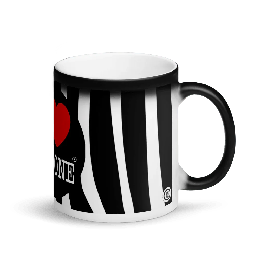I LOVE RICCIONE Matte Black Magic Mug - STREET STYLE